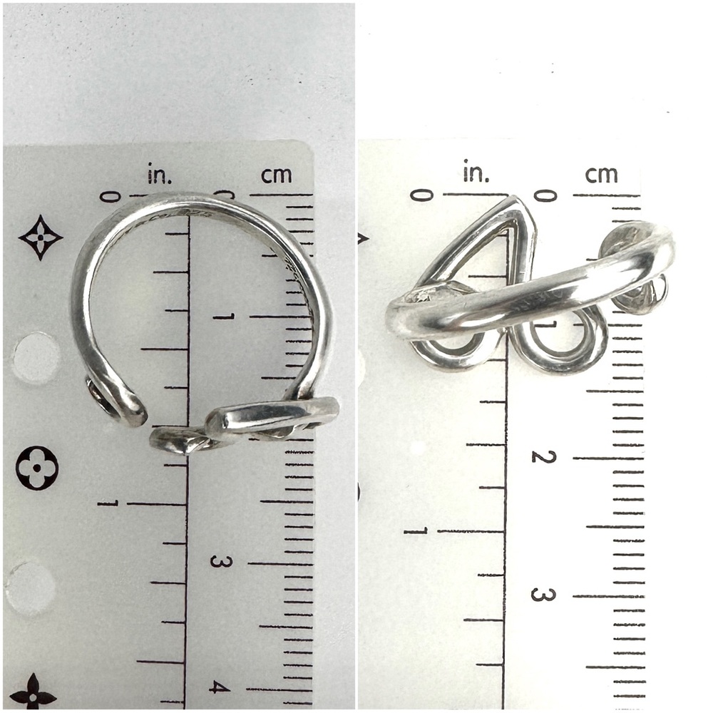 💎 TIFFANY&Co. Silver Ladies Ring - Picture 10 of 12